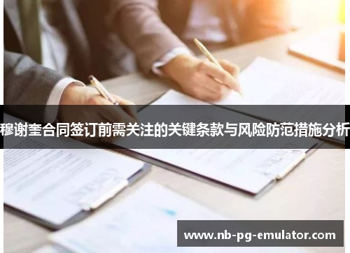 穆谢奎合同签订前需关注的关键条款与风险防范措施分析 穆谢奎合同签订前需关注的关键条款与风险防范措施分析